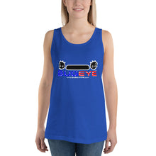 Load image into Gallery viewer, Subie-Eyes - BugEye US Flag Tank Top