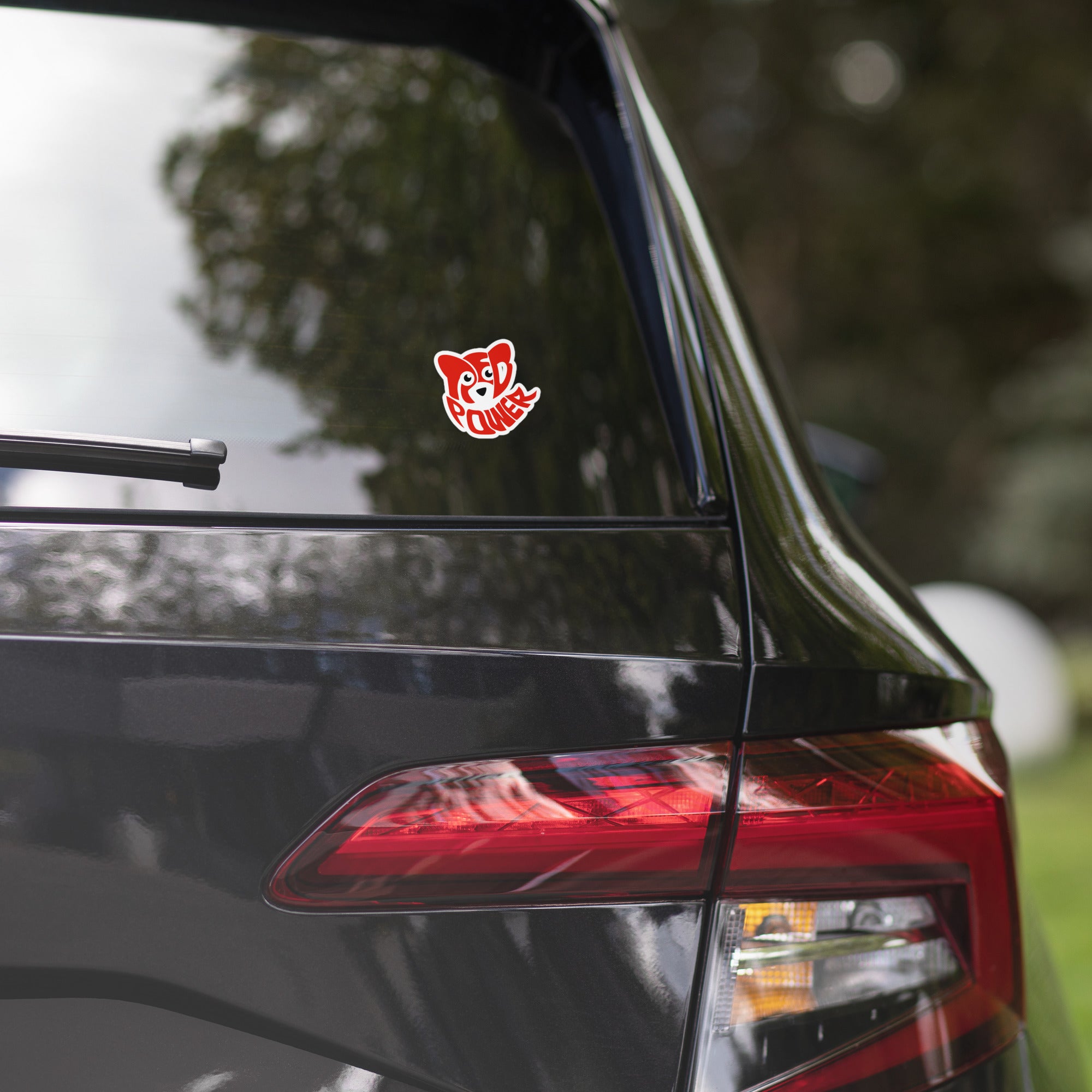 Red Panda Power - Sticker – Subie-Eyes