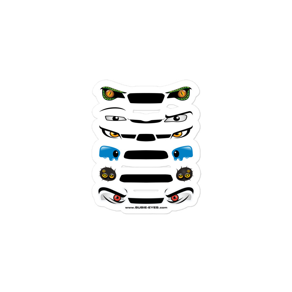 Subie-Eyes - Front Ends Headlights Stickers