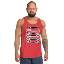 Load image into Gallery viewer, Subie-Eyes - Front Ends Headlights Tank Top
