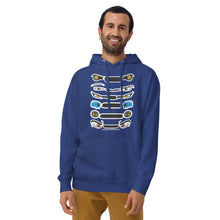 Load image into Gallery viewer, Subie-Eyes - Front Ends Headlight Hoodie
