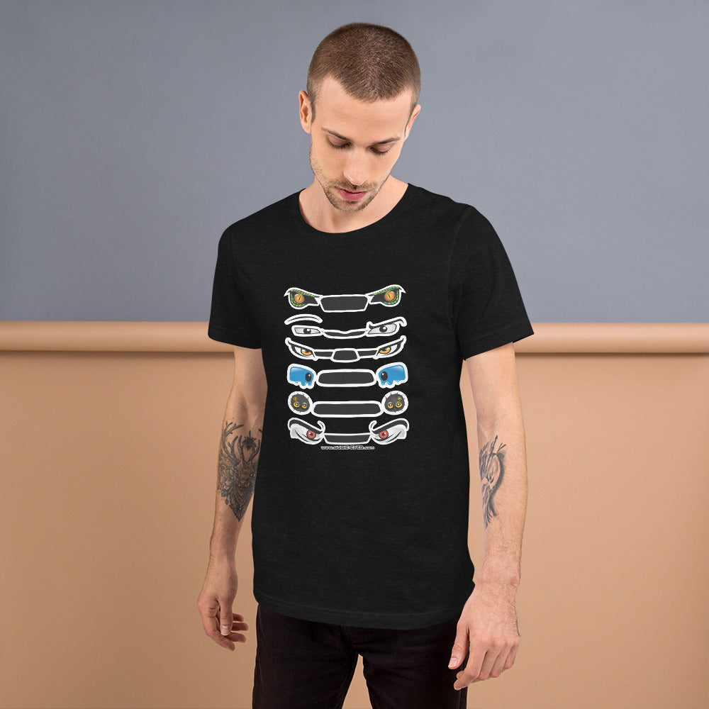 Subie-Eyes - Front Ends Headlight T-Shirt